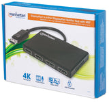 DisplayPort to 4-Port DisplayPort Splitter Hub with MST Packaging Image 2