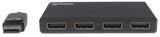 DisplayPort to 4-Port DisplayPort Splitter Hub with MST Image 4
